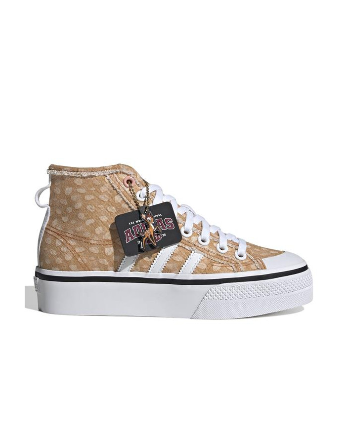 Buty dziecięce adidas Originals DISNEY NIZZA PLATFO GZ1657 Beżowe - Sklep online Mastersport