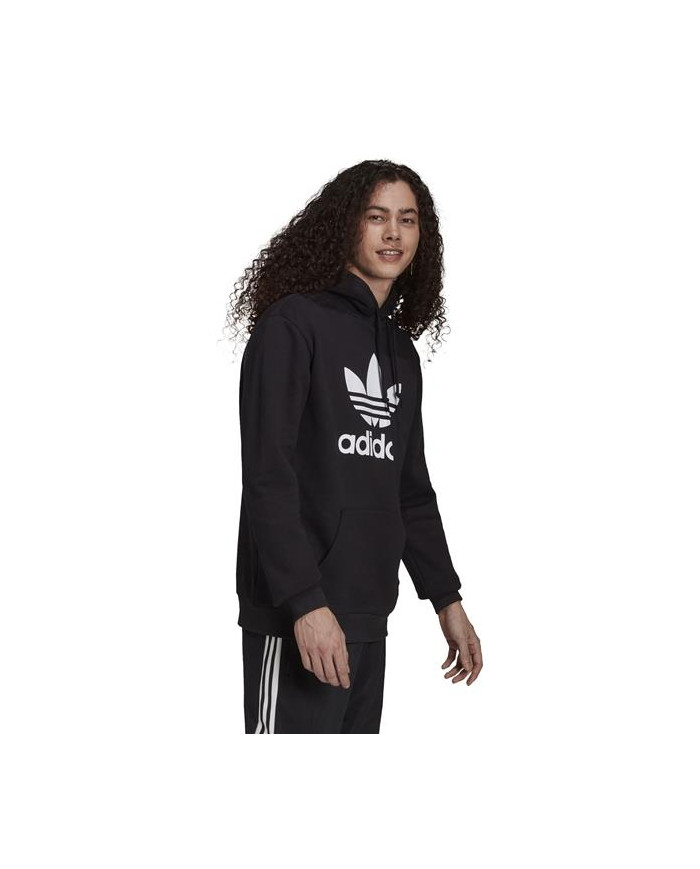 Bluza męska adidas Originals TREFOIL HOODY H06667 Czarna - Sklep online Mastersport