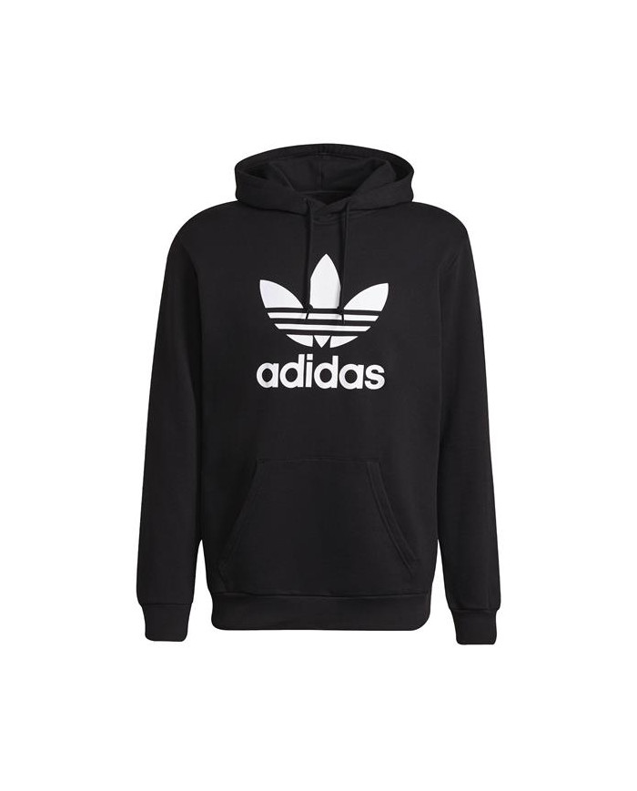 Bluza męska adidas Originals TREFOIL HOODY H06667 Czarna - Sklep online Mastersport