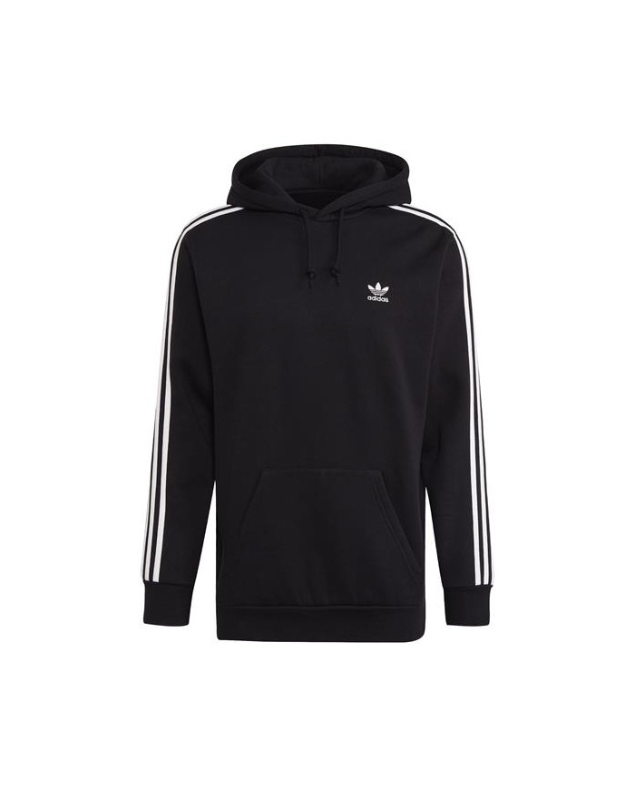Bluza męska adidas Originals 3 STRIPES HOODY H06676 Czarna - Sklep online Mastersport