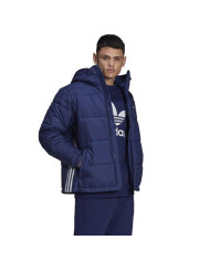 Kurtka męska adidas Originals PAD HOODED PUFF H13554 Niebieska - Sklep online Mastersport