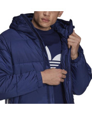 Kurtka męska adidas Originals PAD HOODED PUFF H13554 Niebieska - Sklep online Mastersport