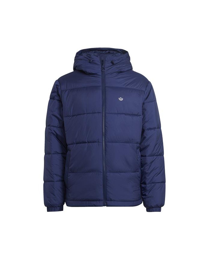 Kurtka męska adidas Originals PAD HOODED PUFF H13554 Niebieska - Sklep online Mastersport