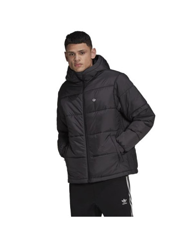 Kurtka męska adidas Originals PAD HOODED PUFF H13555 Czarna - Sklep online Mastersport