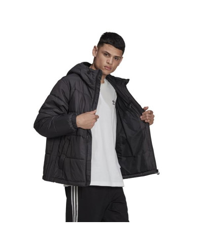 Kurtka męska adidas Originals PAD HOODED PUFF H13555 Czarna - Sklep online Mastersport