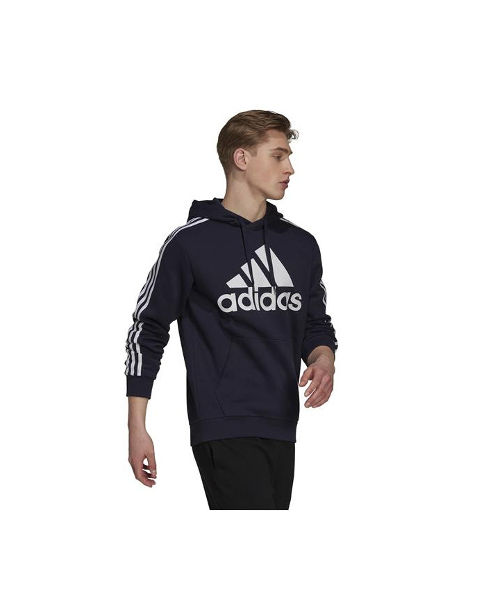 Bluza męska adidas Performance M BL3S FL HD H14642 Niebieska - Sklep online Mastersport