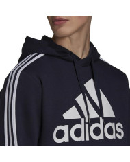 Bluza męska adidas Performance M BL3S FL HD H14642 Niebieska - Sklep online Mastersport