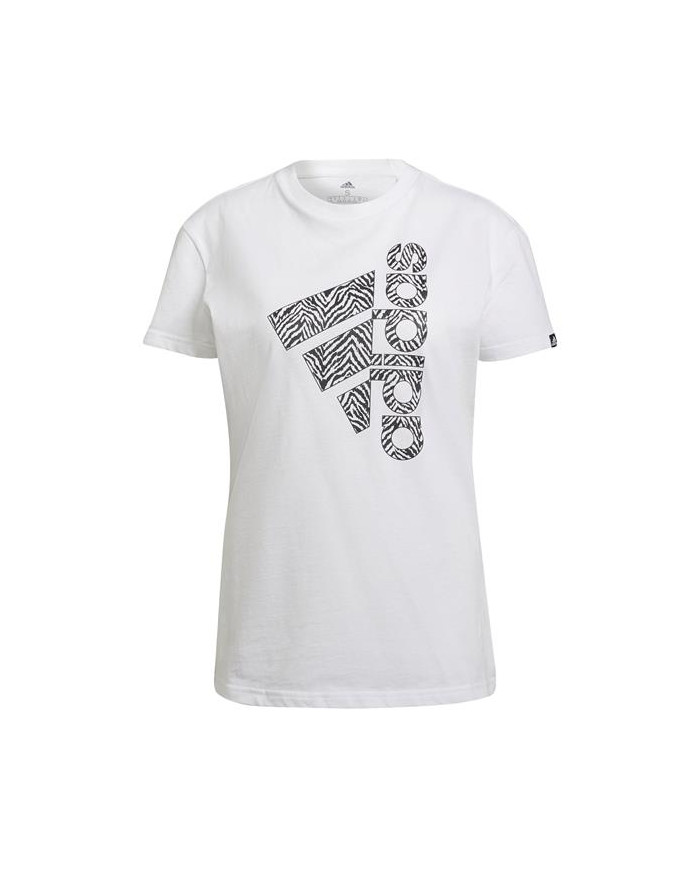 Koszulka damska adidas Performance W VRTCL ZBR G T H14695 Biała - Sklep online Mastersport