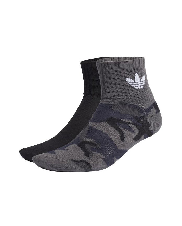 Skarpetki męskie adidas Originals CAMO MID ANKLE H32345 Czarne - Sklep online Mastersport