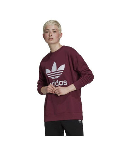 Bluza damska adidas Originals TRF CREW SWEAT H33579 Czerwona - Sklep online Mastersport