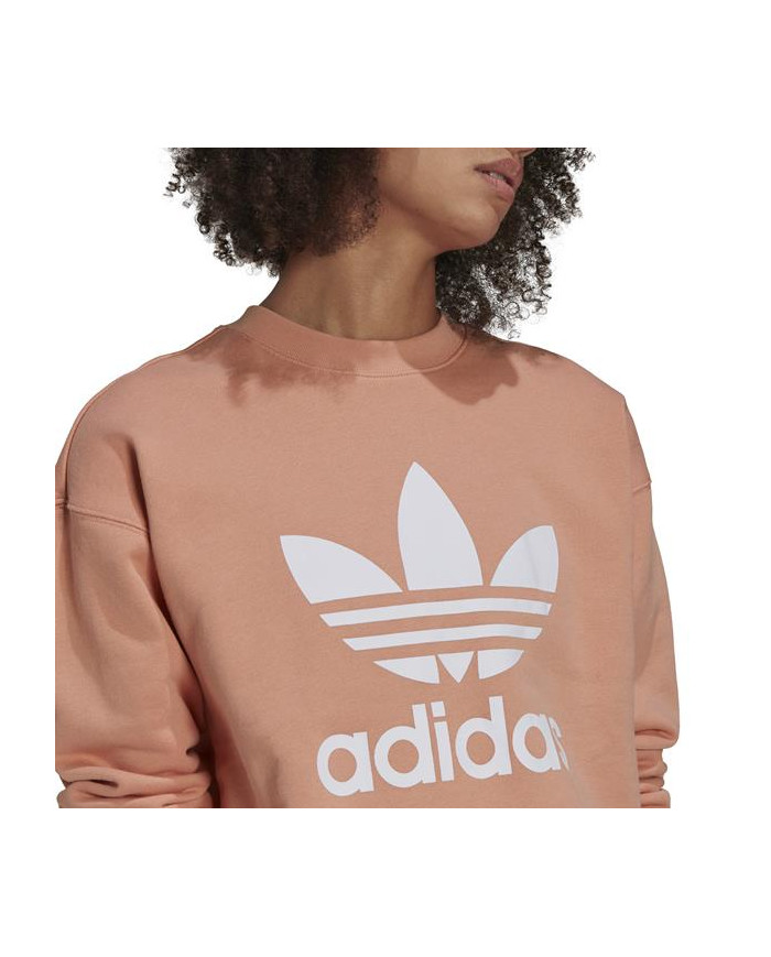Bluza damska adidas Originals TRF CREW SWEAT H33580 Różowa - Sklep online Mastersport