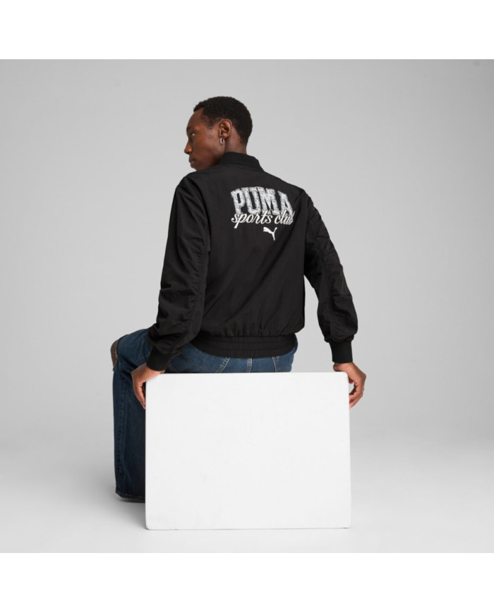 Kurtka męska Puma CLASS BOMBER 62990301 Czarna - Sklep online Mastersport