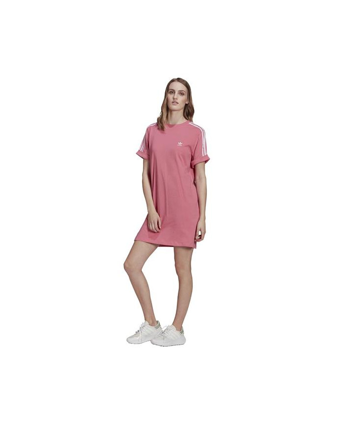 Koszulka damska adidas Originals TEE DRESS H35503 Różowa - Sklep online Mastersport