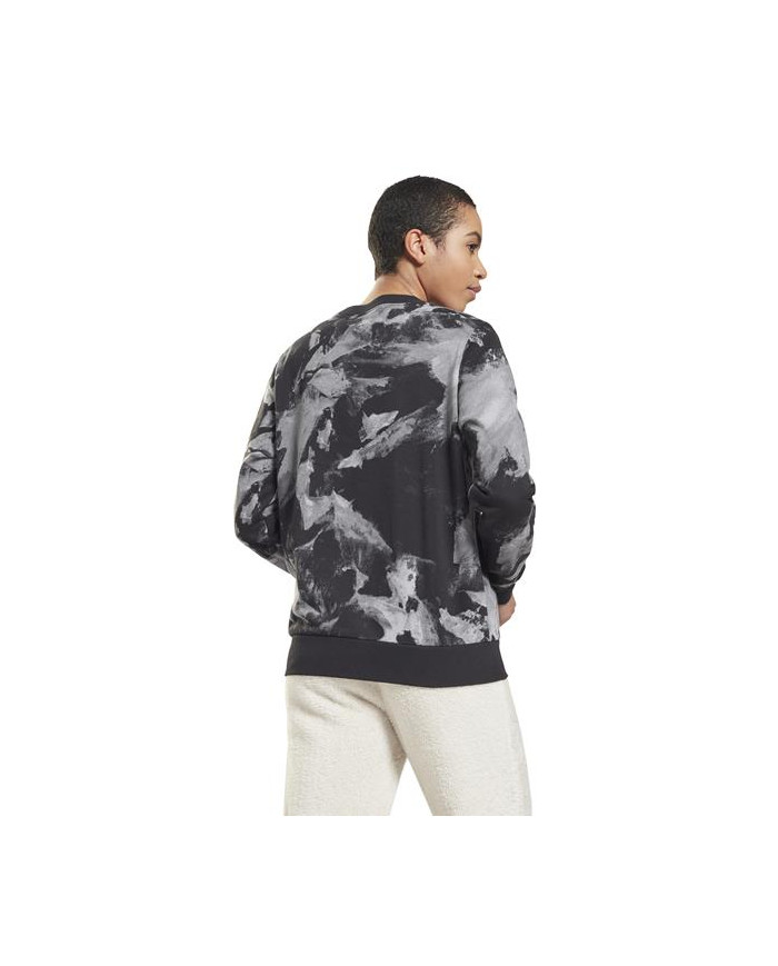 Bluza damska Reebok MYT AOP TIE DYE CREW H59153 Czarna - Sklep online Mastersport