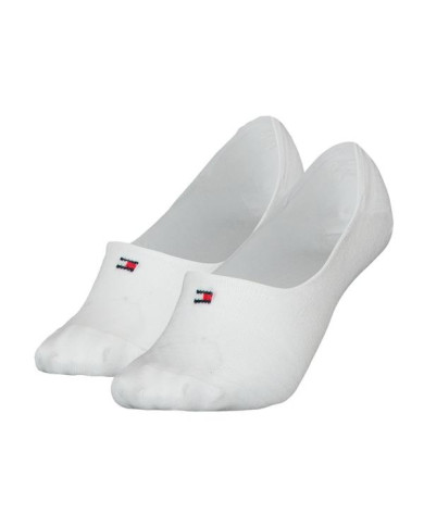Skarpetki damskie Tommy Hilfiger TH WOMEN FOOTIE 2P DIAMOND 701227565003 Białe - Sklep online Mastersport