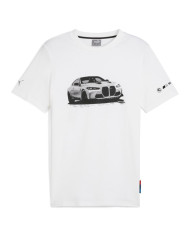 Koszulka męska Puma BMW MMS ESS GRAPHIC TEE 63063302 Biała - Sklep online Mastersport