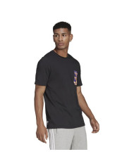Koszulka męska adidas Originals YUNG Z TEE 2 HC7185 Czarna - Sklep online Mastersport