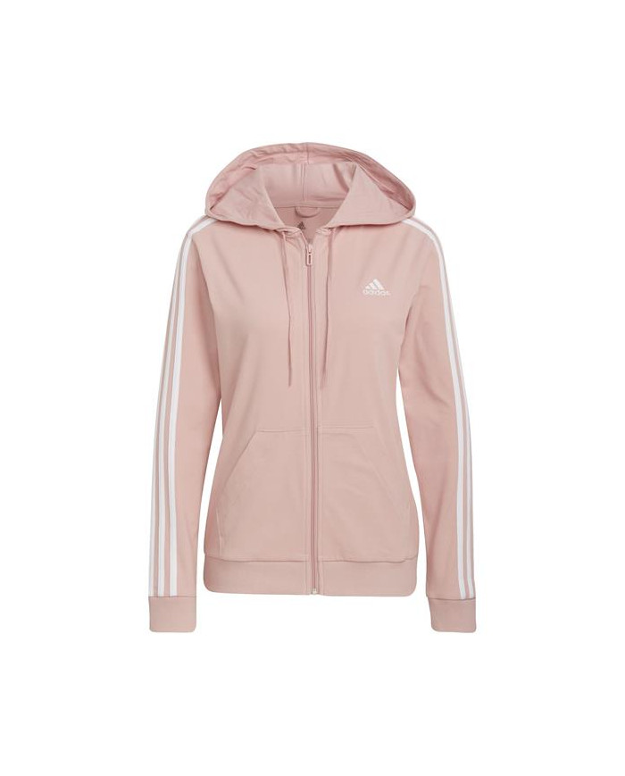 Bluza damska adidas Performance W 3S SJ FZ HD HC9251 Różowa - Sklep online Mastersport