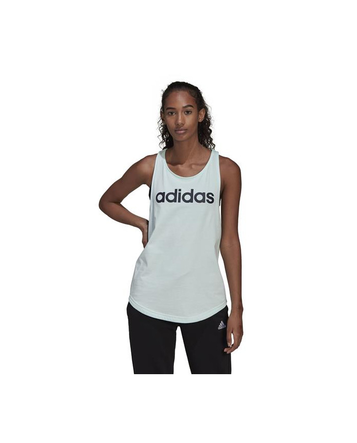 Koszulka damska adidas Performance W LIN TK HD1683 Niebieska - Sklep online Mastersport