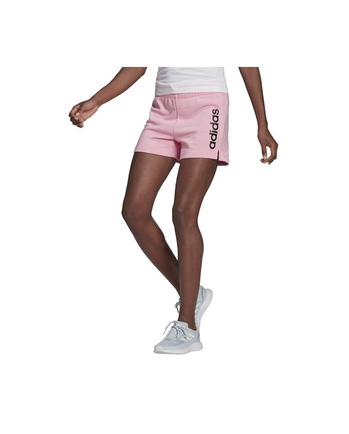 Szorty damskie adidas Performance W LIN FT SHO HD1699 Różowe - Sklep online Mastersport
