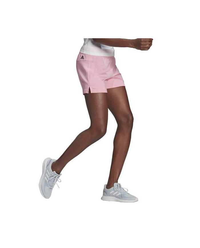 Szorty damskie adidas Performance W LIN FT SHO HD1699 Różowe - Sklep online Mastersport