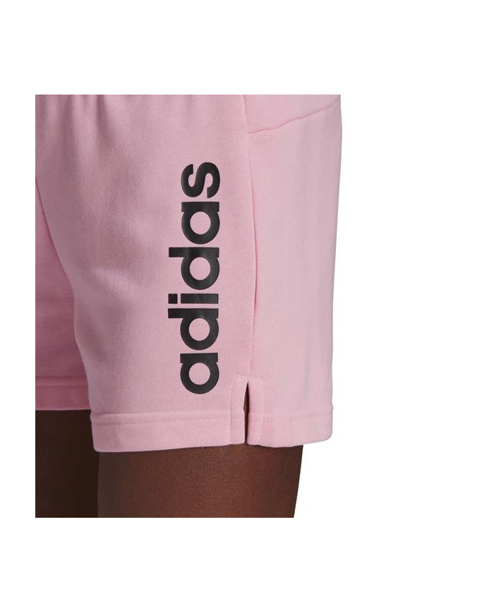 Szorty damskie adidas Performance W LIN FT SHO HD1699 Różowe - Sklep online Mastersport