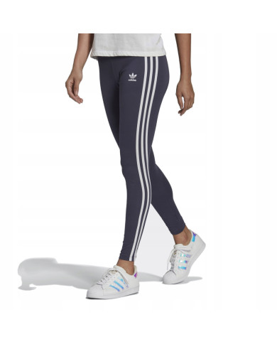 Spodnie damskie adidas Originals 3 STRIPES TIGHT HD2347 Fioletowe - Sklep online Mastersport