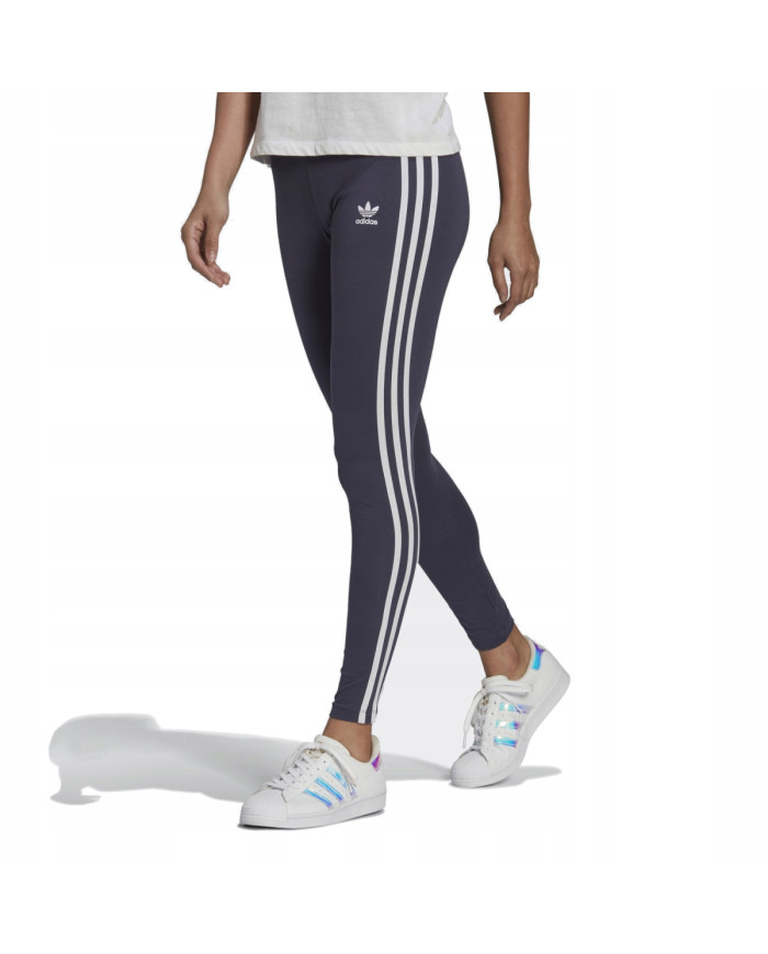 Spodnie damskie adidas Originals 3 STRIPES TIGHT HD2347 Fioletowe - Sklep online Mastersport