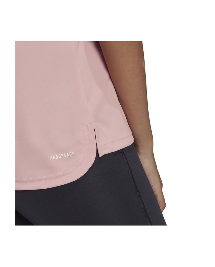 Koszulka damska adidas Performance W 3S TK HD9371 Różowa - Sklep online Mastersport