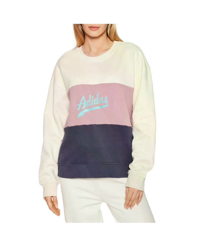 Bluza damska adidas Originals SWEATER HD9783 Beżowa - Sklep online Mastersport