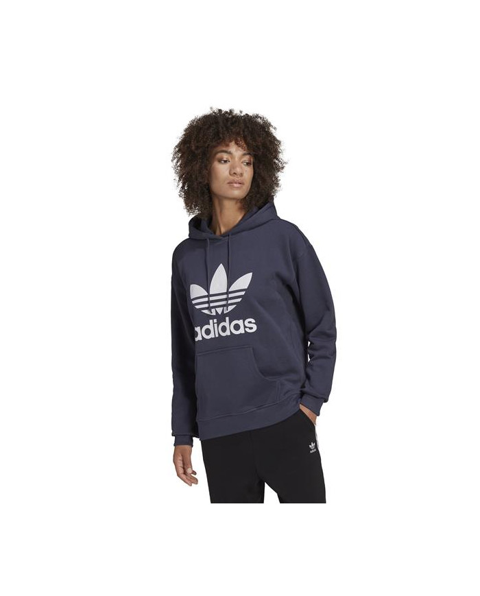 Bluza damska adidas Originals TRF HOODIE HE6951 Niebieska - Sklep online Mastersport