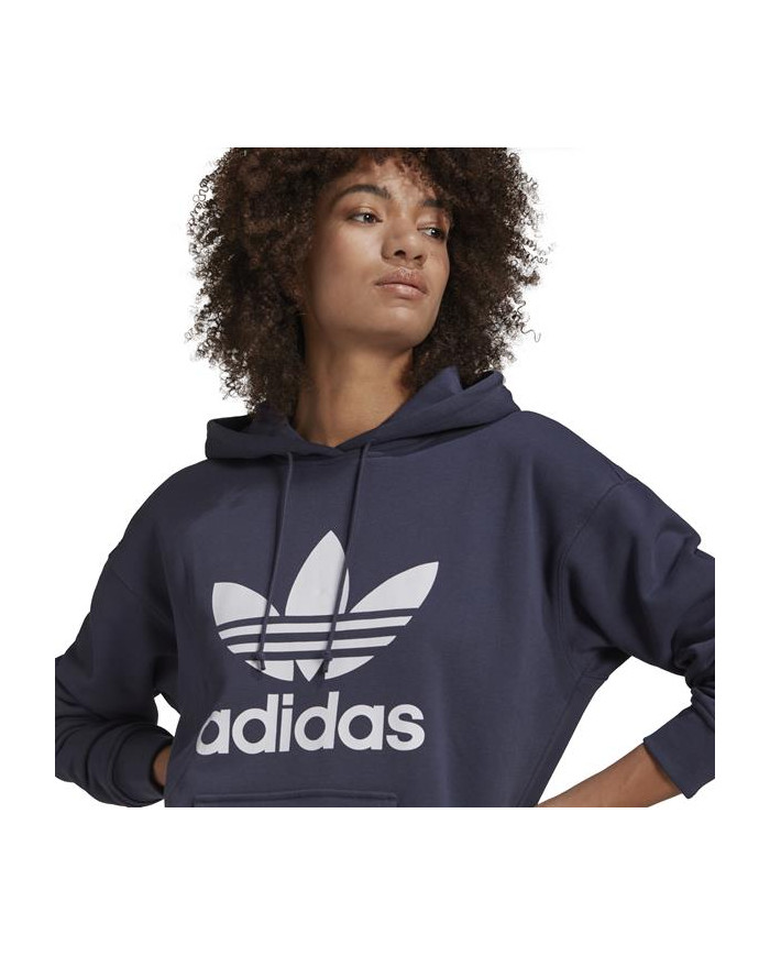 Bluza damska adidas Originals TRF HOODIE HE6951 Niebieska - Sklep online Mastersport