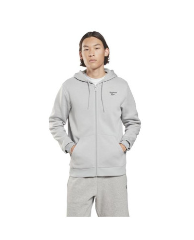 Bluza męska Reebok RI LEFT CHEST LOGO HG4451 Szara - Sklep online Mastersport