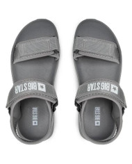 Klapki męskie Big Star BIG MAG HH174843 Szare - Sklep online Mastersport