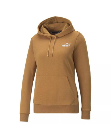 Bluza damska Puma ESS+ EMBROIDERY HOODIE FL 67000474 Brązowa - Sklep online Mastersport
