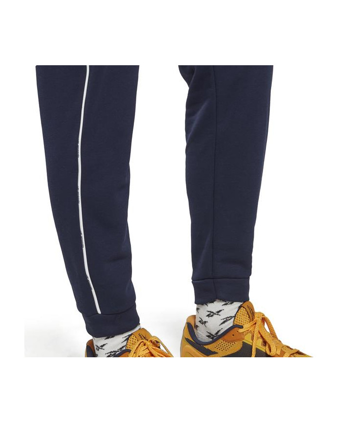 Spodnie męskie Reebok WOR PIPING JOGGER HI0692 Niebieskie - Sklep online Mastersport