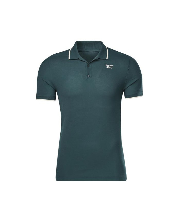 Koszulka męska Reebok RI POLO FORGRN HJ9928 Zielona - Sklep online Mastersport