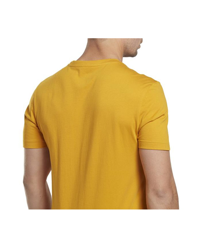 Koszulka męska Reebok RI BIG LOTO TEE HJ9967 Żółta - Sklep online Mastersport