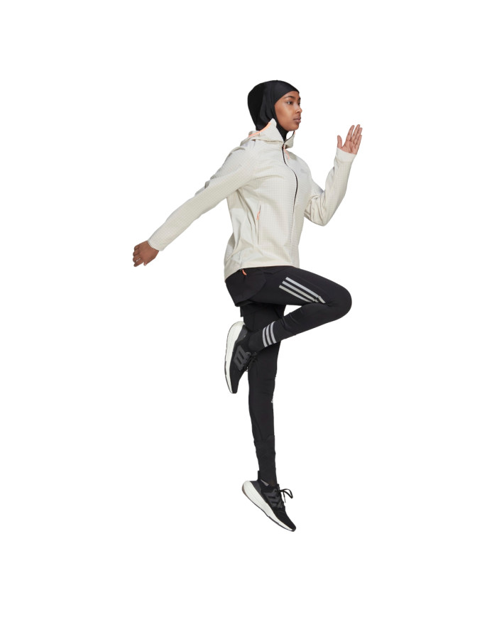 Kurtka damska adidas Performance XCITY SOFTSHELL HK6479 Beżowa - Sklep online Mastersport