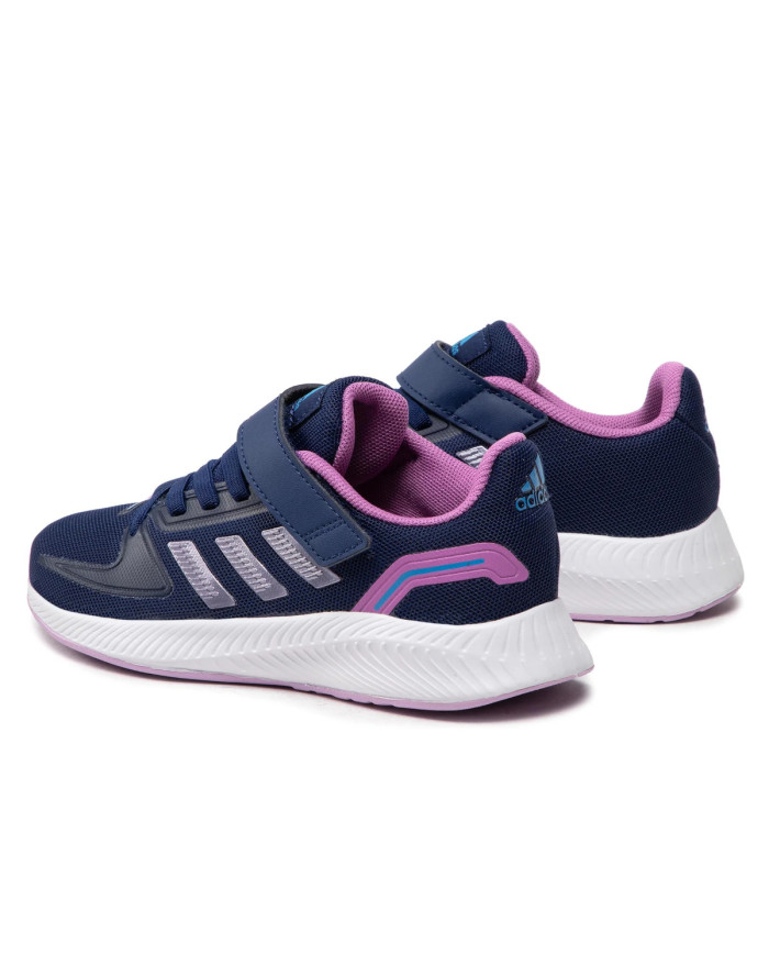 Buty dziecięce adidas Performance RUNFALCON 2.0 EL K HR1537 Niebieskie - Sklep online Mastersport