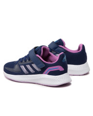 Buty dziecięce adidas Performance RUNFALCON 2.0 EL K HR1537 Niebieskie - Sklep online Mastersport