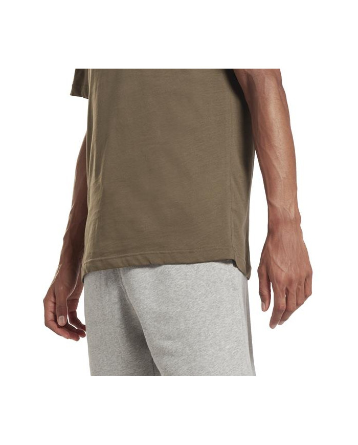 Koszulka męska Reebok RI LOGO TEE HR9030 Brązowa - Sklep online Mastersport