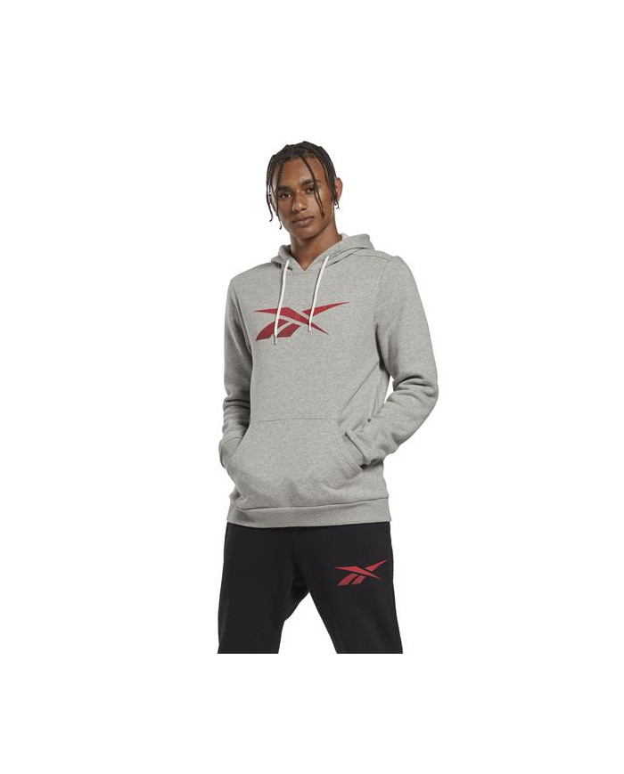 Bluza męska Reebok RI FLEECE HOOD HS0043 Szara - Sklep online Mastersport