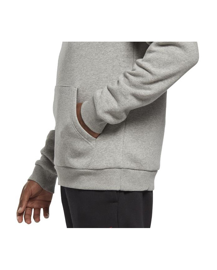 Bluza męska Reebok RI FLEECE HOOD HS0043 Szara - Sklep online Mastersport