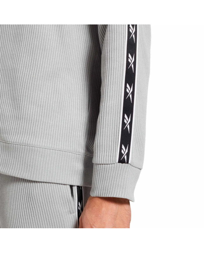 Bluza męska Reebok VECTOR TAPE HZ3322 Szara - Sklep online Mastersport