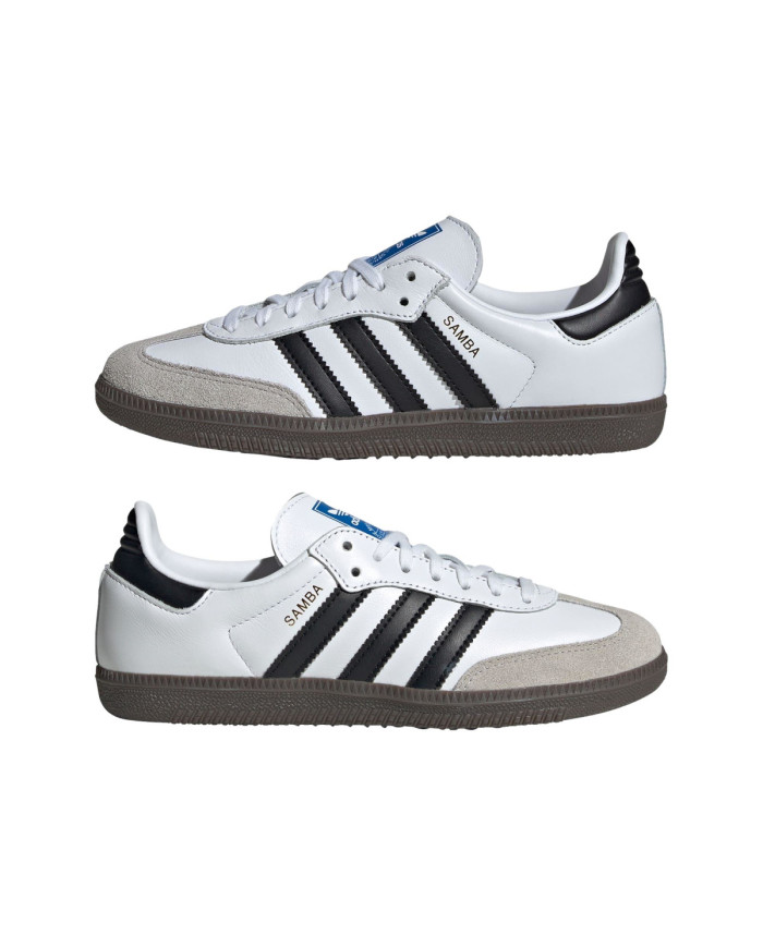 Buty damskie adidas Originals SAMBA OG J IE3675 Białe - Sklep online Mastersport