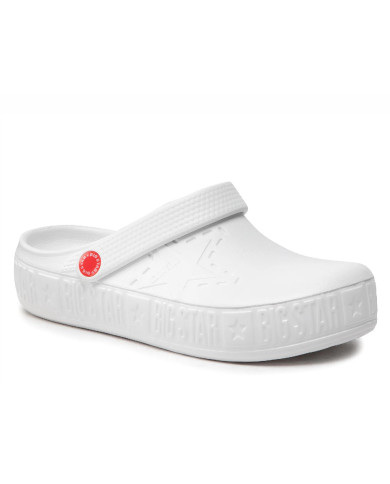 Klapki damskie Big Star BIG SEB II275003 Białe - Sklep online Mastersport