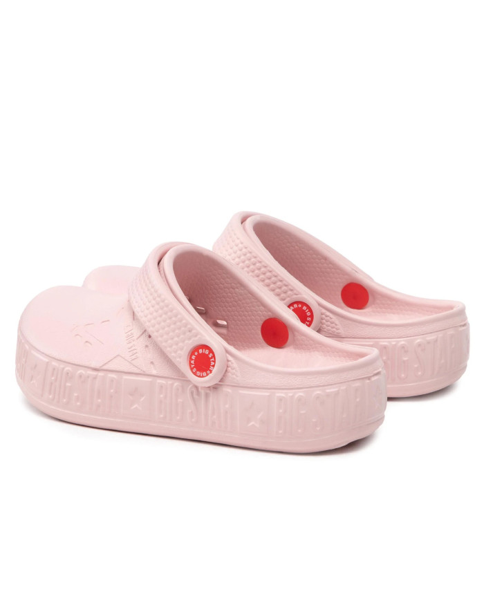 Klapki damskie Big Star BIG SEB II375007 Różowe - Sklep online Mastersport