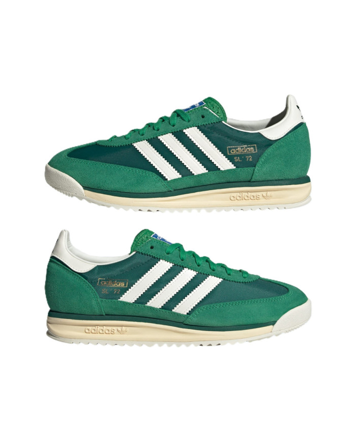 Buty męskie adidas Originals SL 72 RS JH8643 Zielone - Sklep online Mastersport