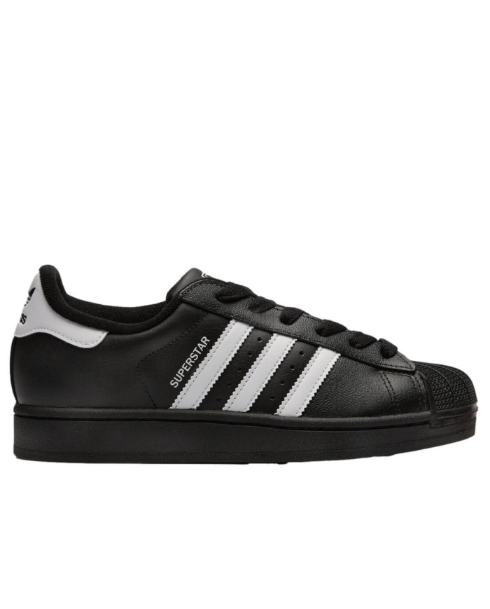 Buty dziecięce adidas Originals SUPERSTAR II J JH9977 Czarne - Sklep online Mastersport